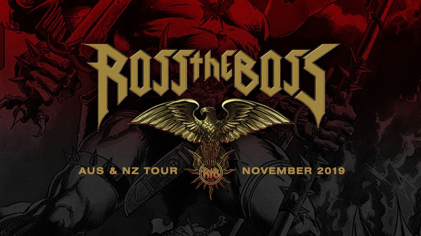 Ross The Boss Australia tour 2019