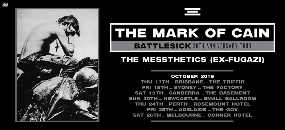 Mark Of Cain Battlesick tour