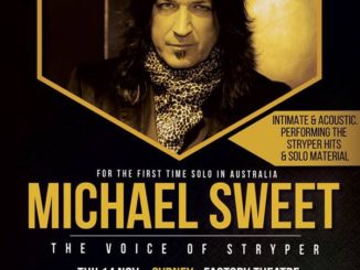 Michael Sweet Australia tour 2019