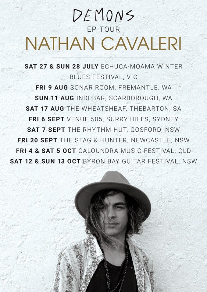 Nathan Cavaleri tour