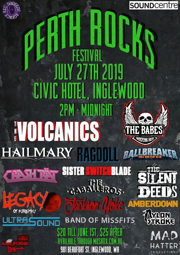 Perth Rocks Festival 2019