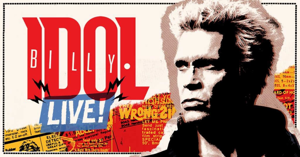 Billy Idol Australia tour 2020