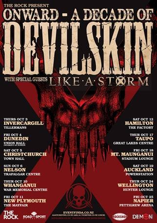 Devilskin New Zealand tour