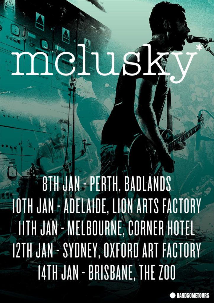 mclusky* Australia tour 2020