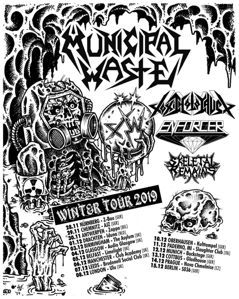 municipal waste europe tour