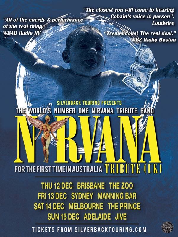 Nirvana Tribute Australia tour 2019