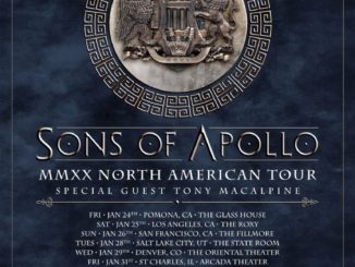Sons Of Apollo North America tour 2020