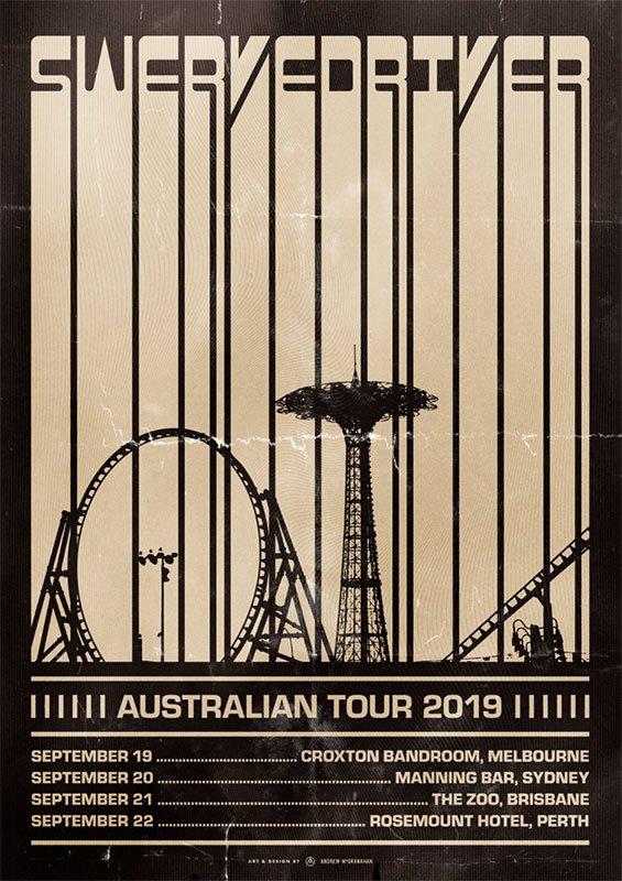Swervedriver Australia tour 2019