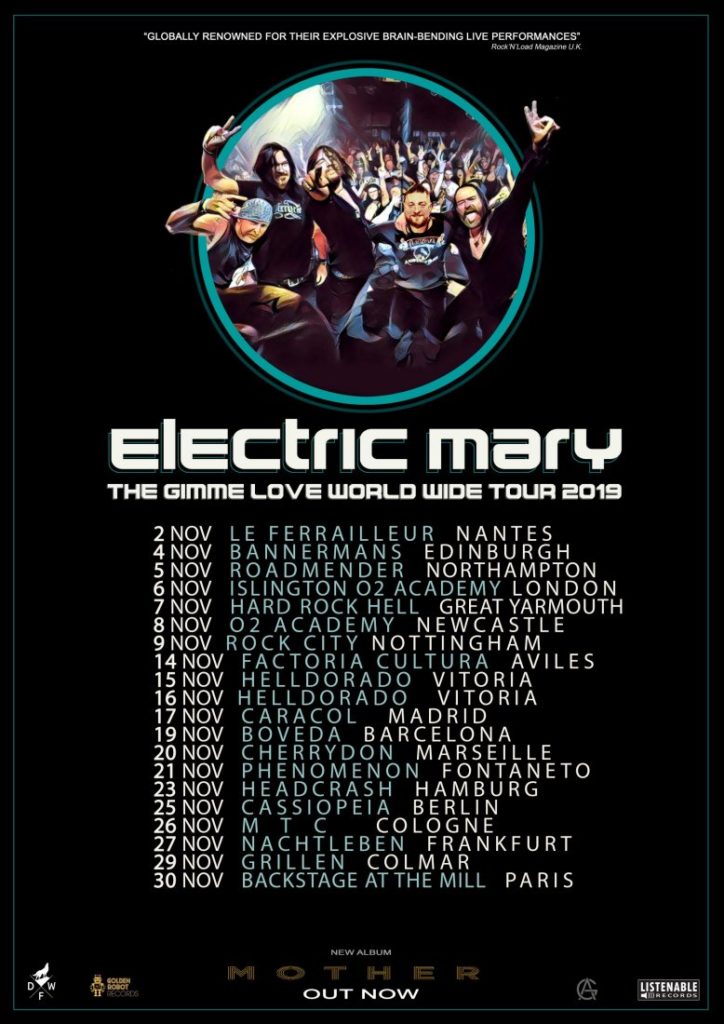 Electric Mary Europe tour