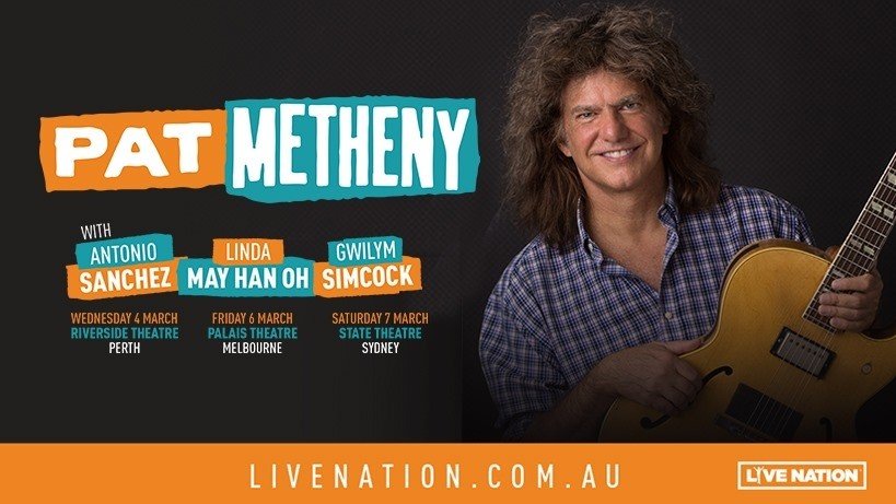 Pat Metheny Australia tour 2020