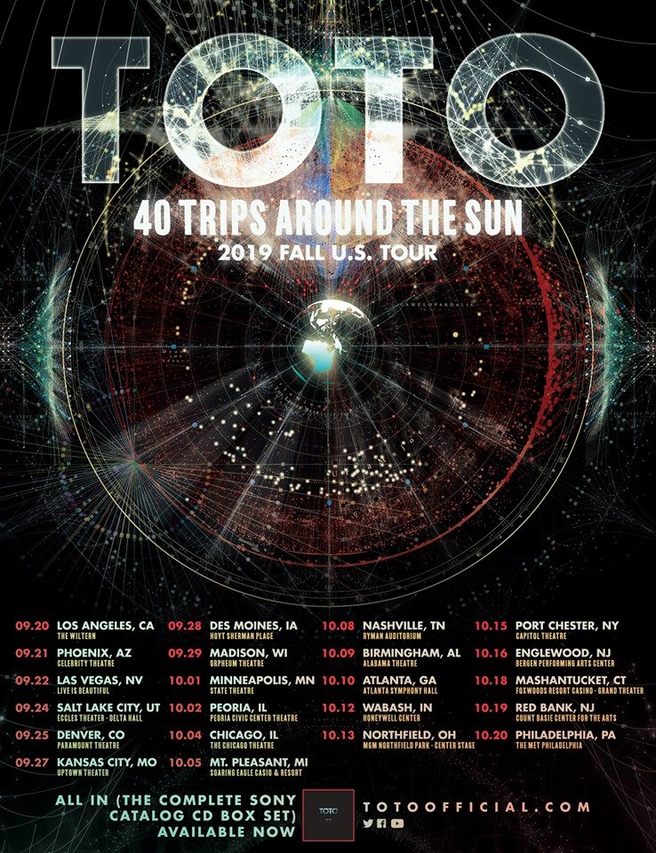 Toto US tour 2019