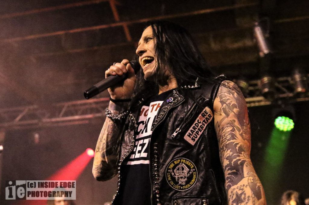 Hardcore Superstar - Perth 2019 | Photo Credit: Inside Edge Photography