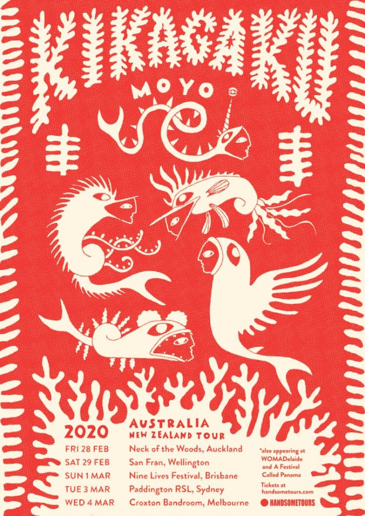 Kikagaku Moyo Australia New Zealand tour 2020
