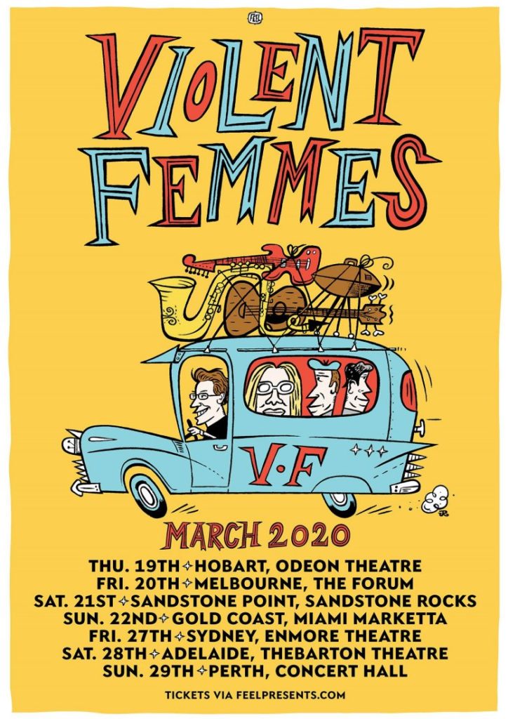 Violent Femmes Australia tour 2020