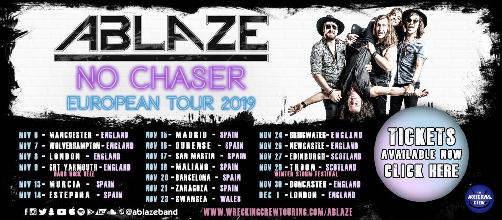 Ablaze Europe tour