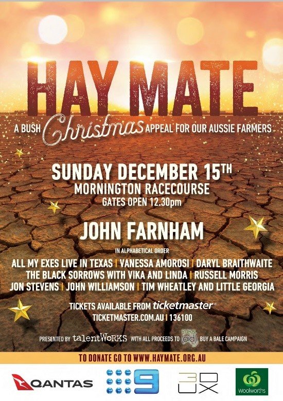 Hay Mate – A Bush Christmas Appeal for Our Aussie Farmers