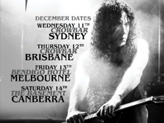 Marty Friedman Australia tour 2019