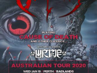 Obituary Australia tour 2020