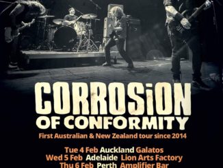 Corrosion Of Conformity Australia New Zealand tour 2020