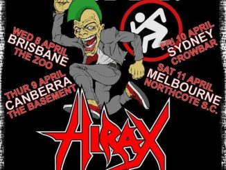 DRI & Hirax Australia tour 2020