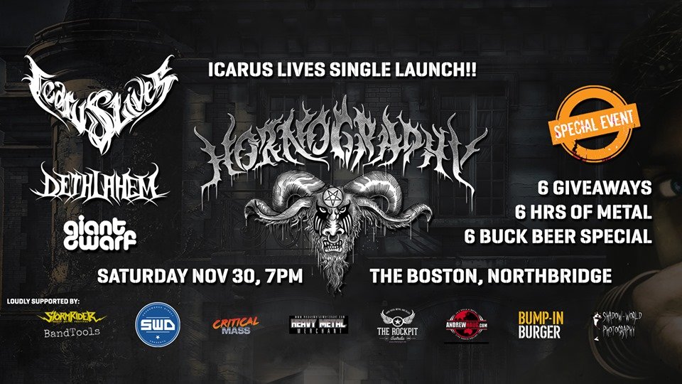 Hornography - Perth Monthly Metal Club November 2019