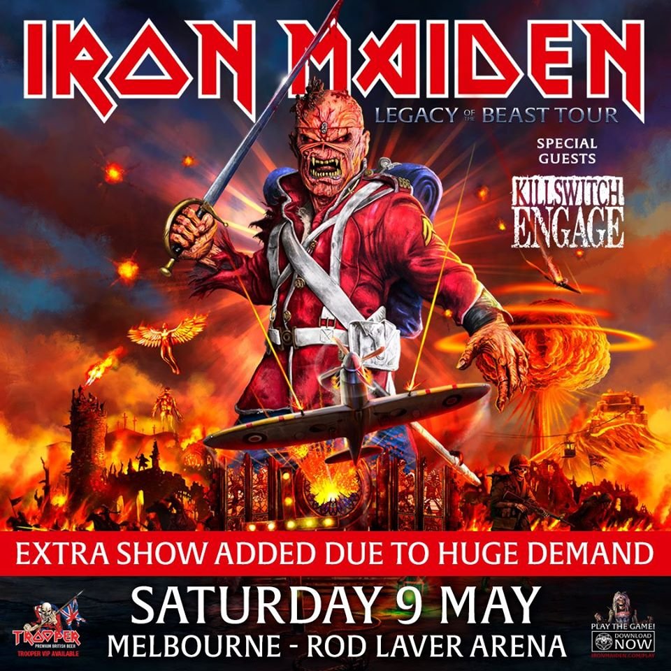 Iron Maiden Melbourne 2020