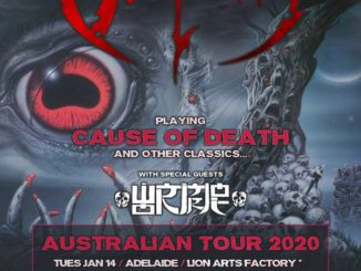 Obituary Australia tour 2020