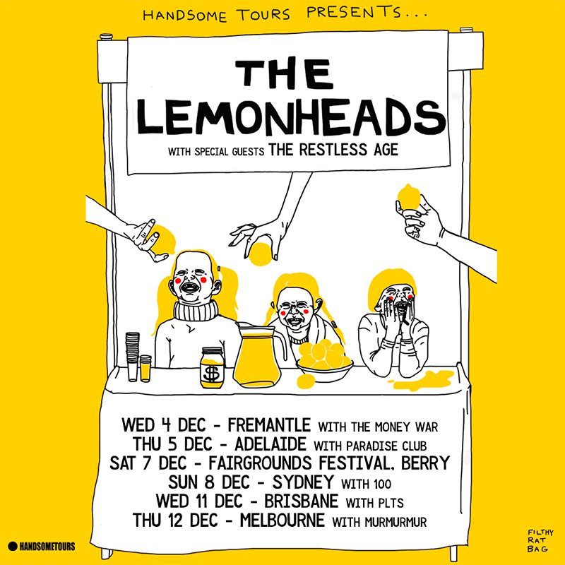 The Lemonheads Australia tour 2019