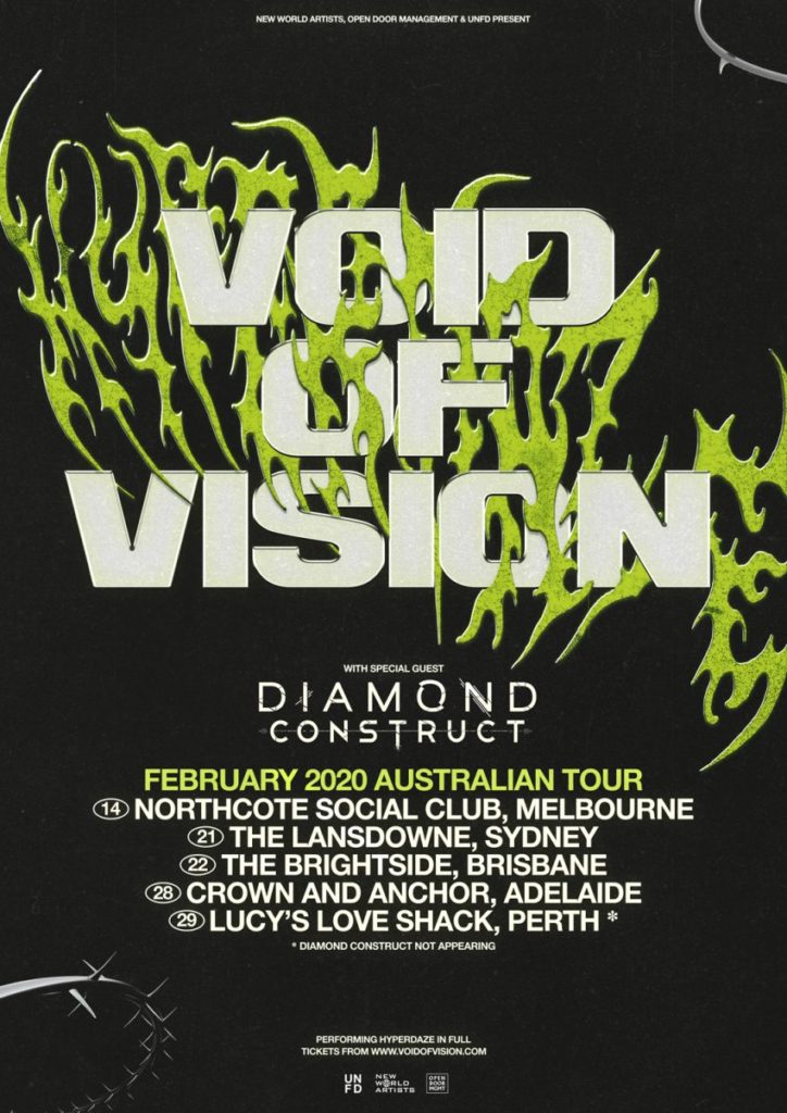 Void Of Vision Australia tour
