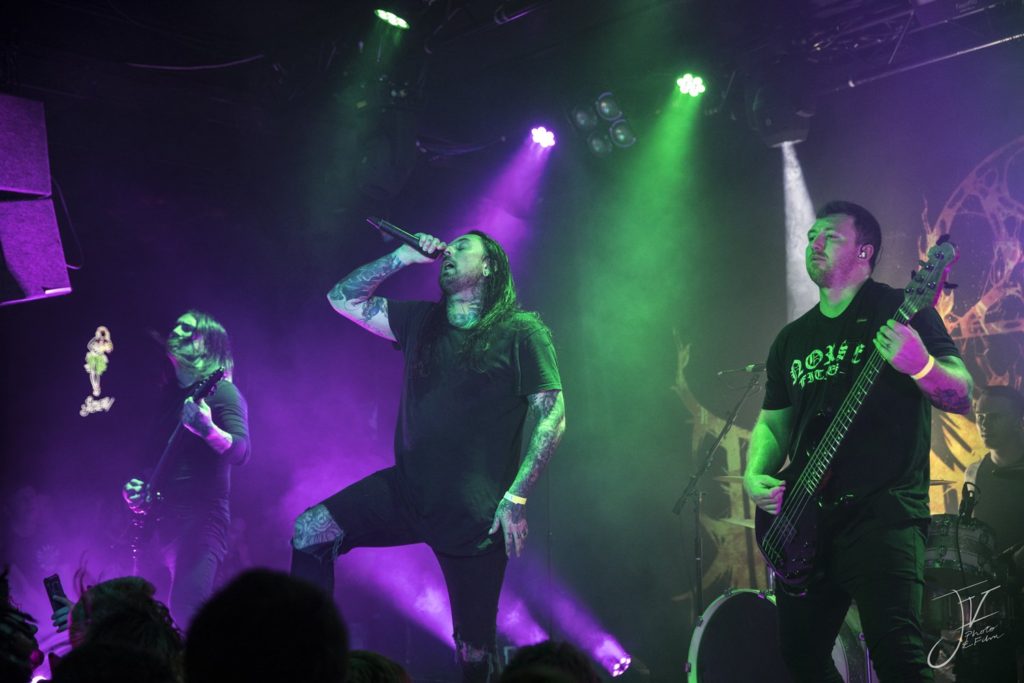 Thy Art Is Murder - Badlands Bar, Perth 2019 | Photo Credit: Jessica Vaini