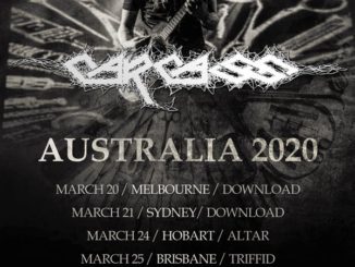 Carcass Australia tour 2020