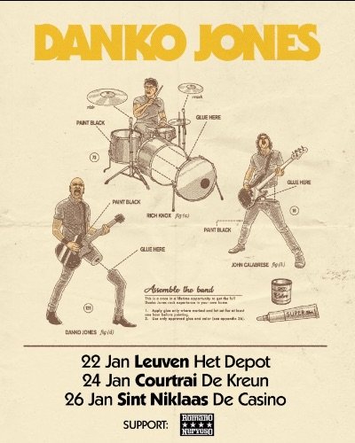 Danko Jones tour