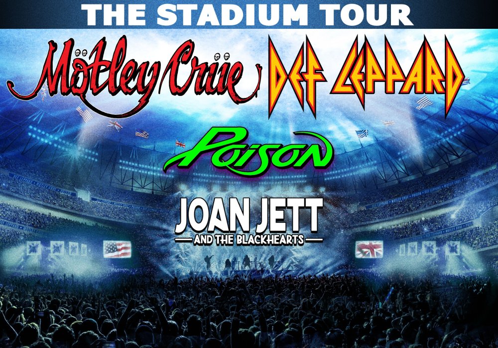 Def Leppard, Motley Crue & Poison announce US stadium tour The Rockpit