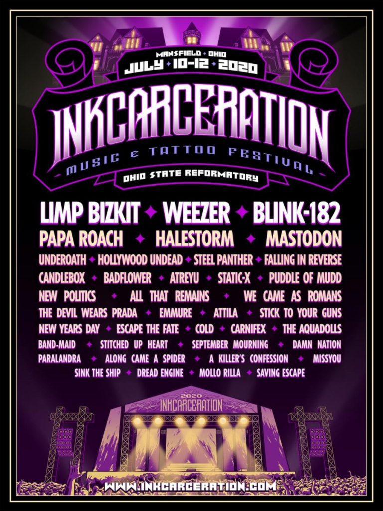 Inkcarceration Music and Tattoo Festival 2020