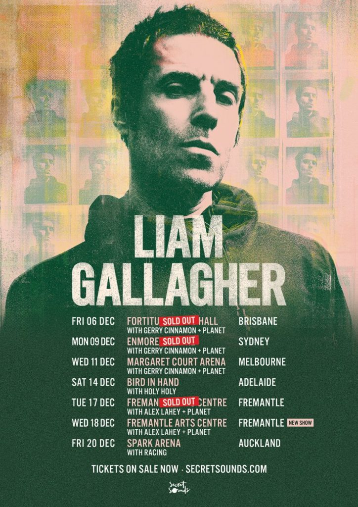 liam gallagher tour australia