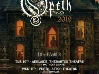 Opeth Australia tour 2019