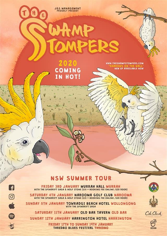 The Swamp Stompers NSW tour