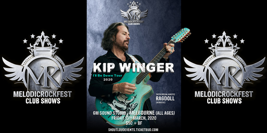 Kip Winger Australia tour 2020