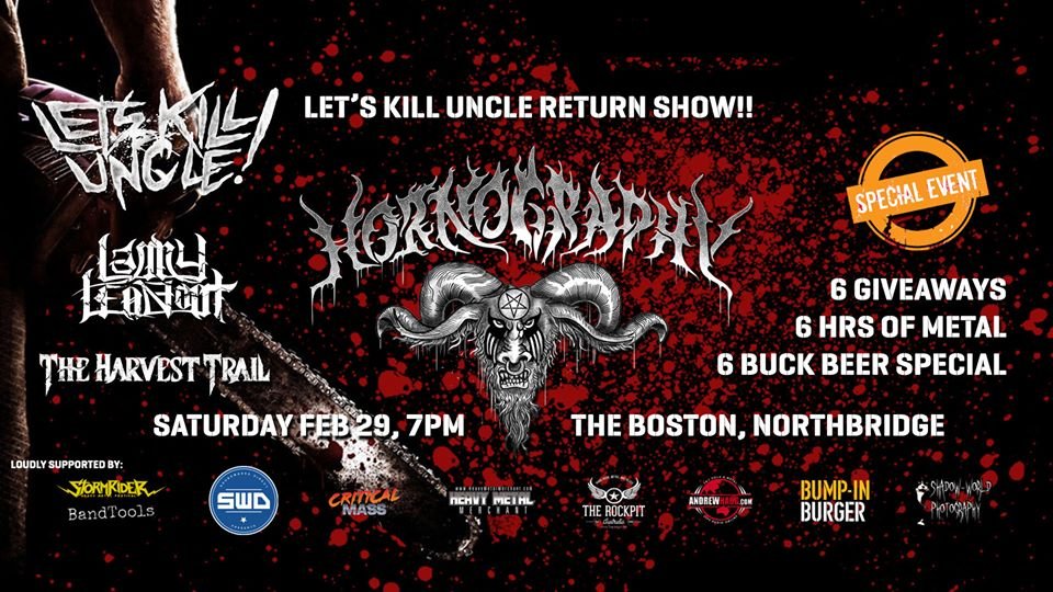 Hornography - Perth Monthly Metal Club February 2020