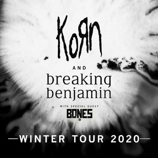 Korn & Breaking Benjamin Winter Tour 2020