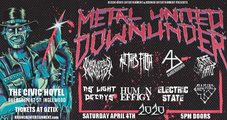 Metal United Down Under - Perth 2020