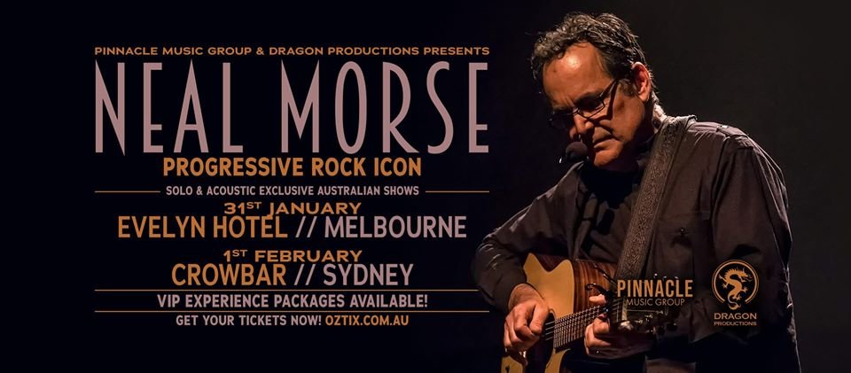 Neal Morse Australia tour 2020