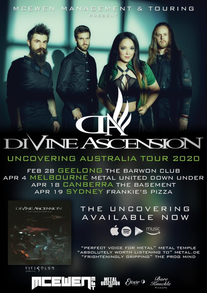 Victorian melodic metal act Divine Ascension announces tour dates The