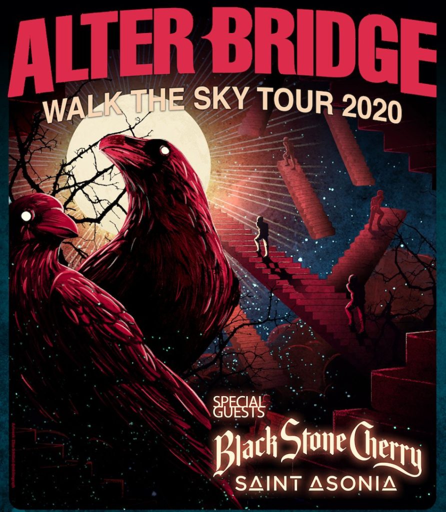 Alter Bridge US tour 2020