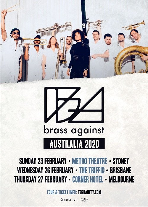 Brass Against Australia tour 2020