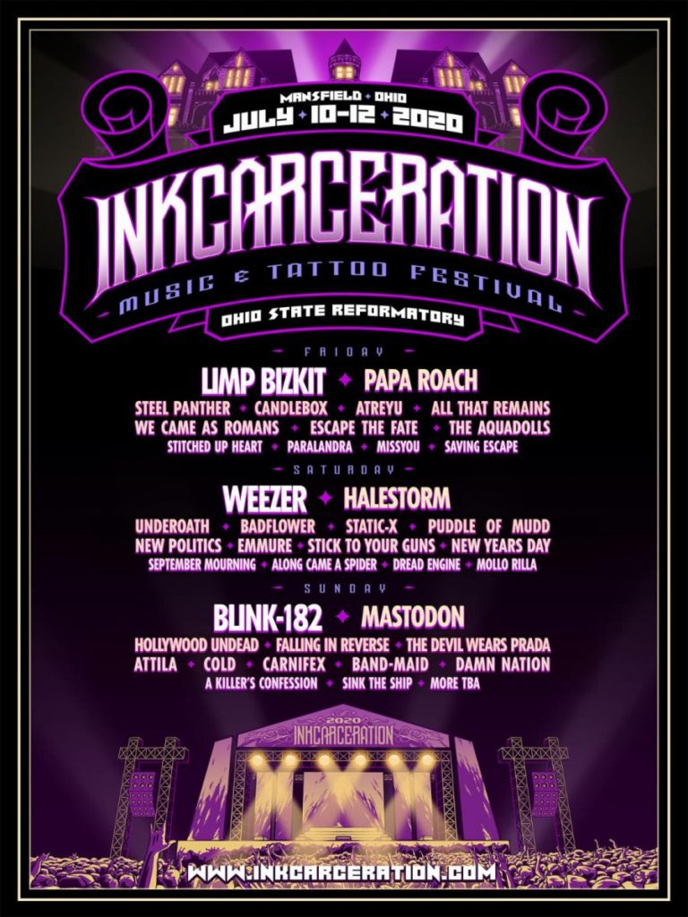 INKCARCERATION Music and Tattoo Festival 2020