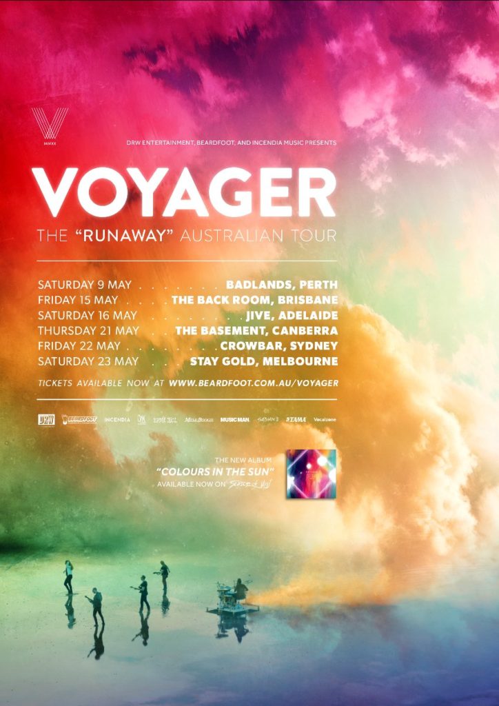 Voyager Australia tour 2020