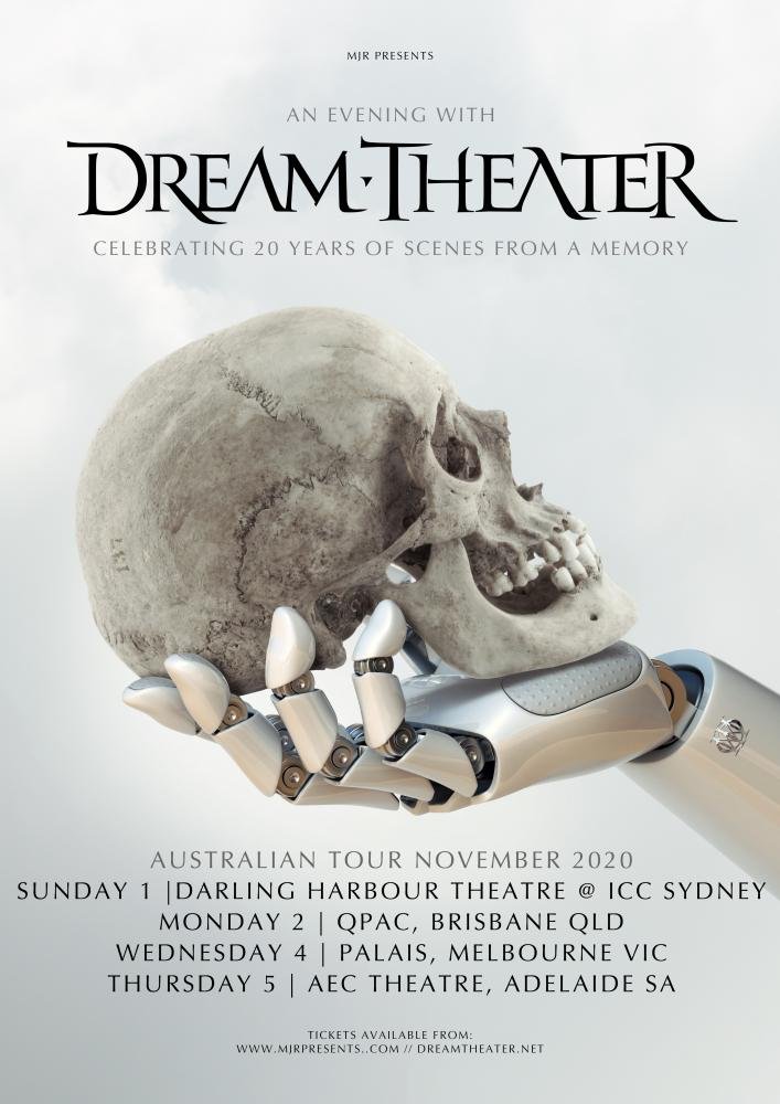 Dream Theater Australia tour 2020