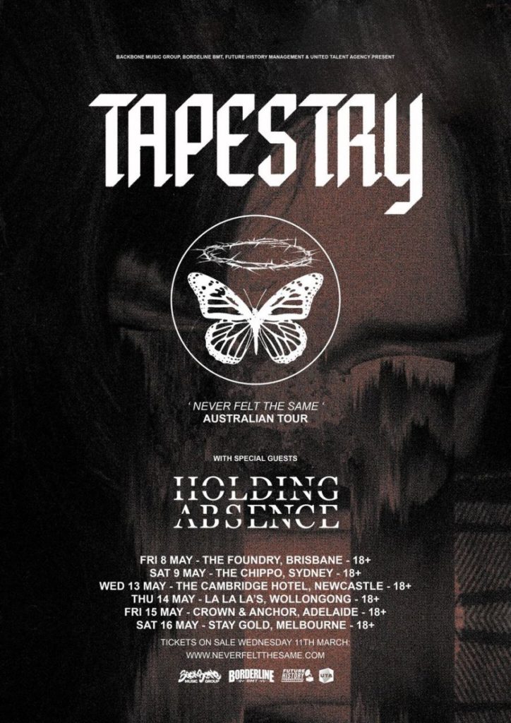Tapestry & Holding Absence Australia tour 2020
