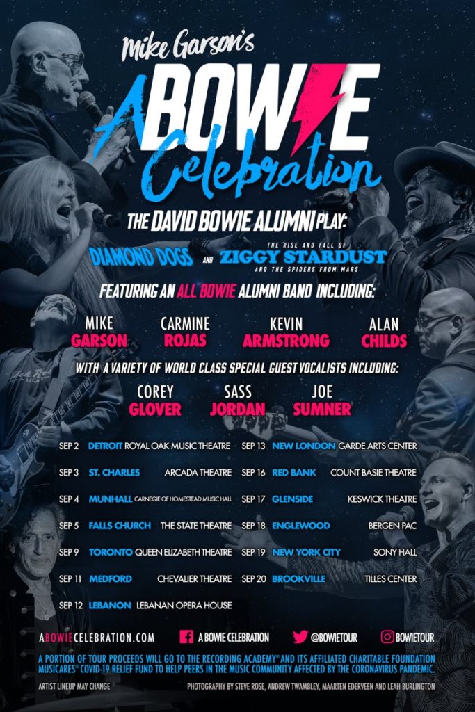 A Bowie Celebration US tour 2020